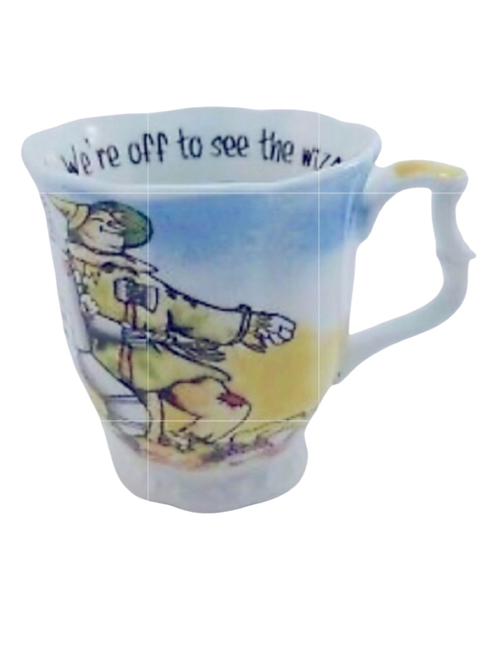Wizard Of Oz Footed Were Off To See The Wizard Nice Paul Cardew 2011 Cup  Mug